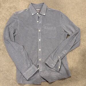 Bonobos M slim Gray Button-Down Shirt